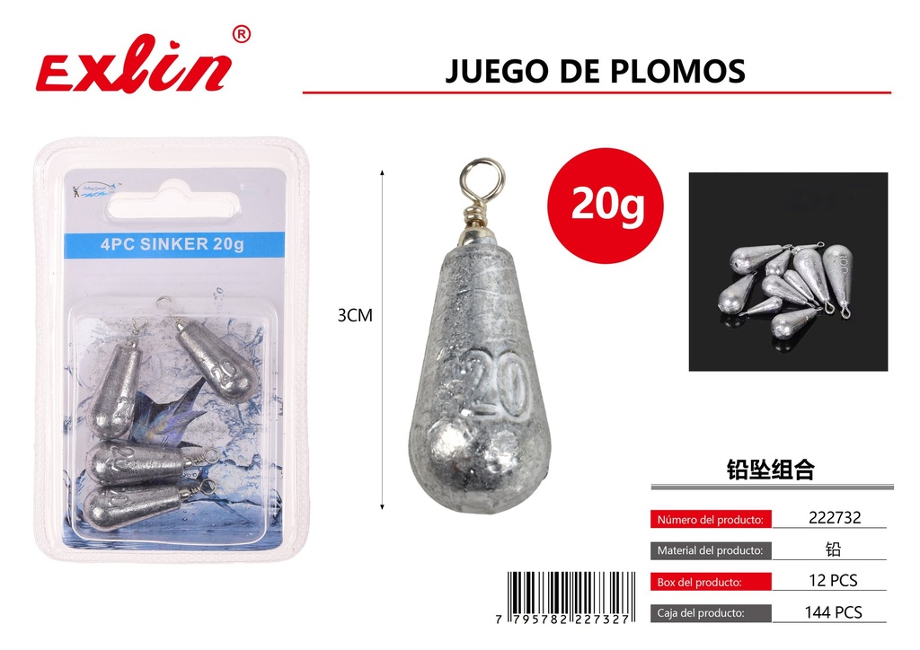 [222732] Combinación colgante de plomo