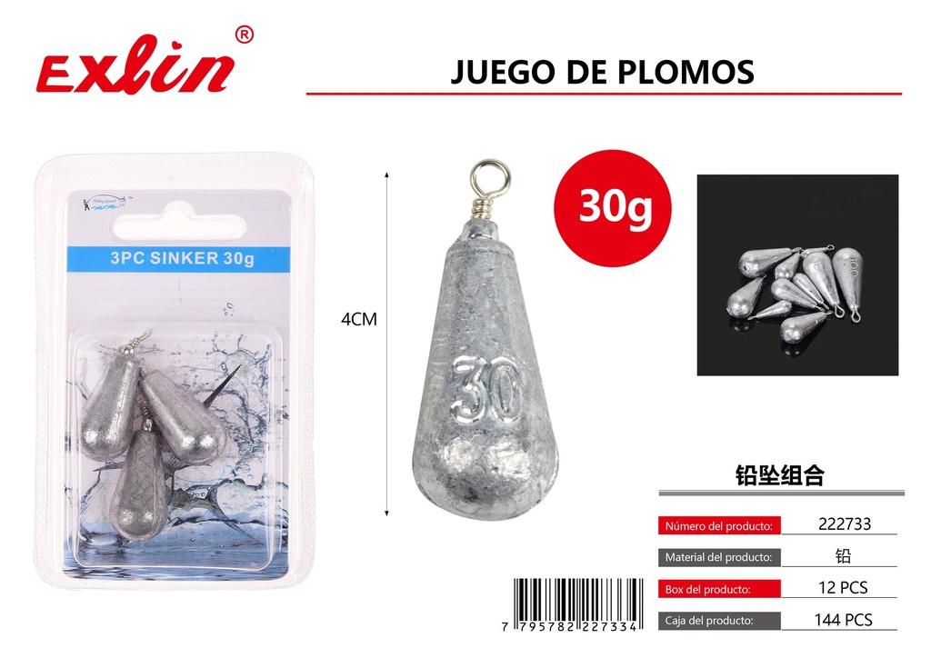 [222733] Combinación colgante de plomo