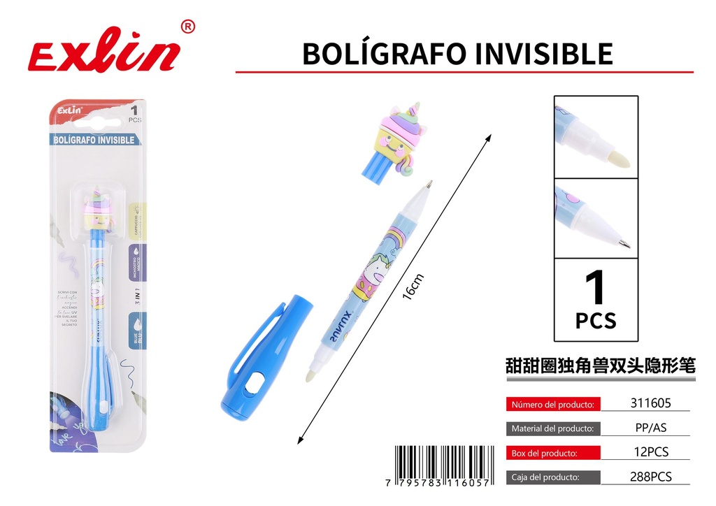 [311605] Bolígrafo invisible