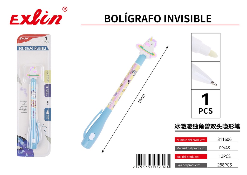 [311606] Bolígrafo invisible