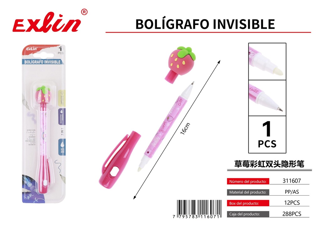 [311607] Bolígrafo invisible