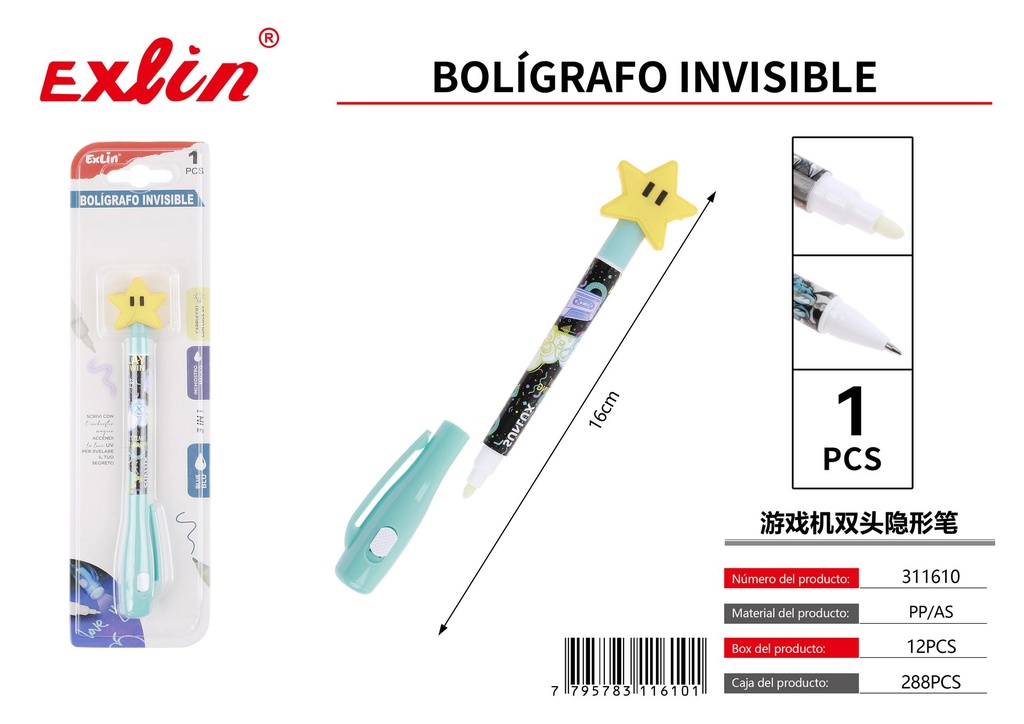 [311610] Bolígrafo invisible