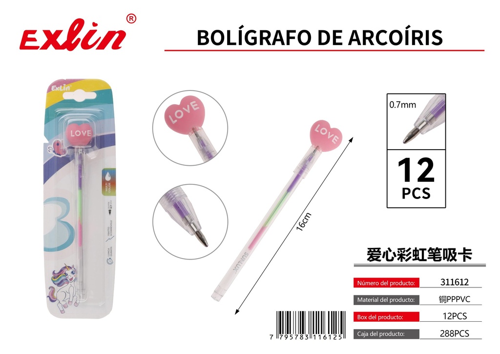 [311612] Lapicera de arcoiris