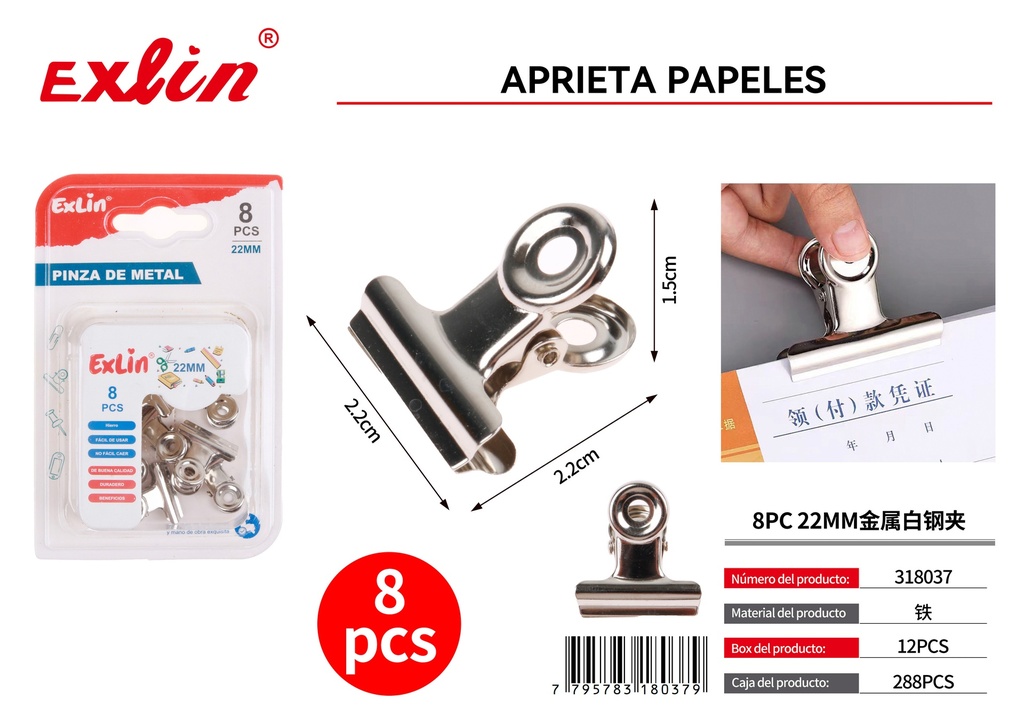[318037] PINZA DE METAL
