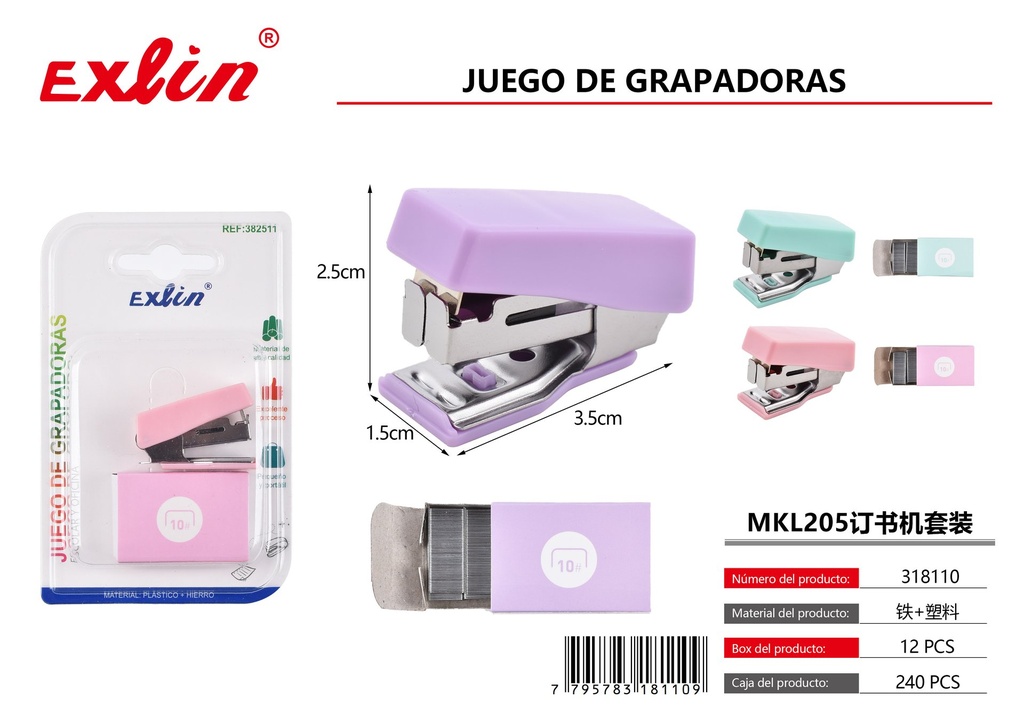 [318110] Staplers Set