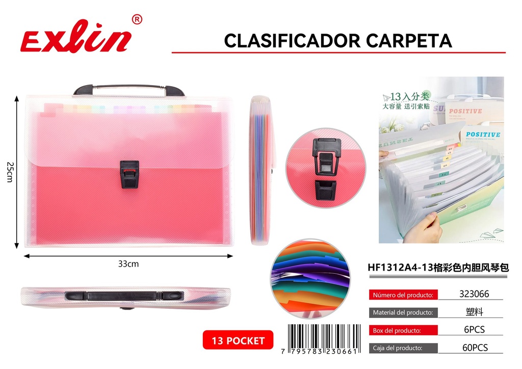 [323066] Document organizer bag