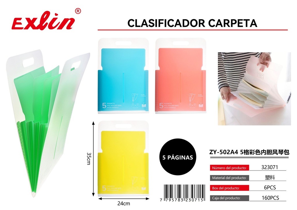 [323071] Document organizer bag