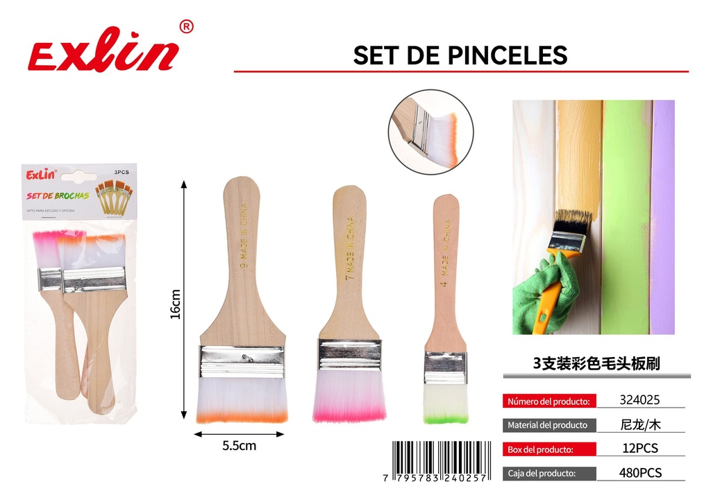 [324025] SET DE BROCHAS