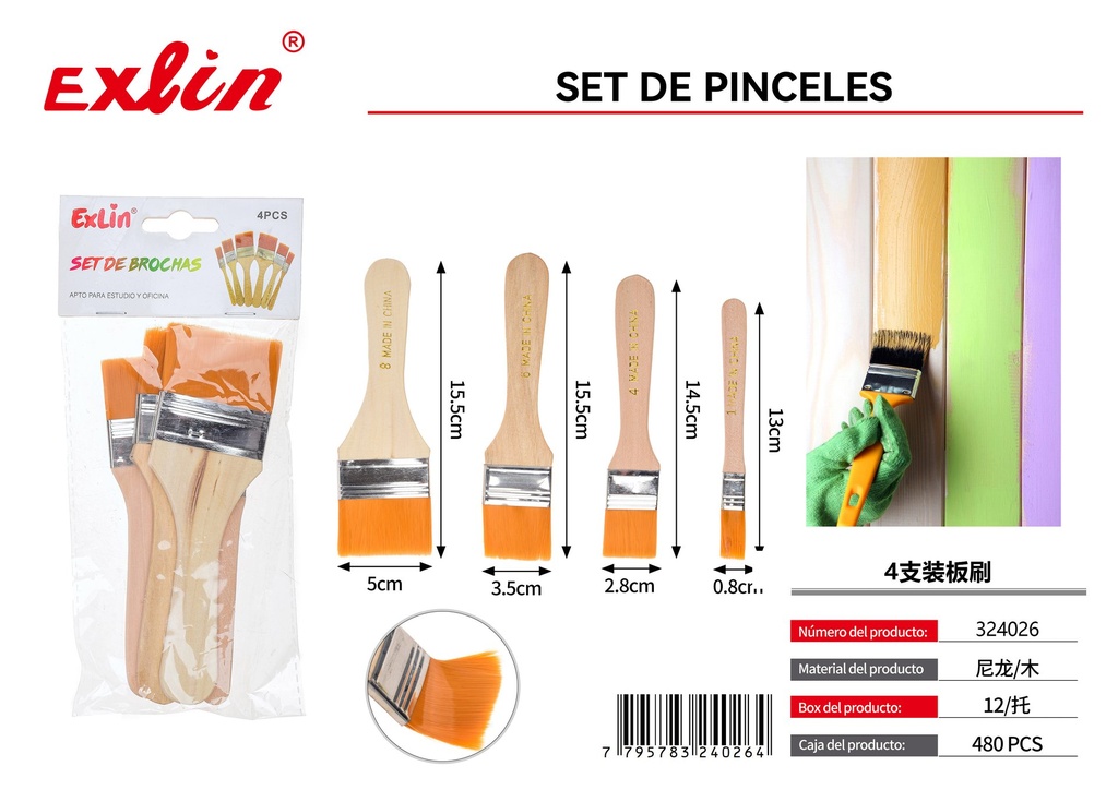 [324026] SET DE BROCHAS