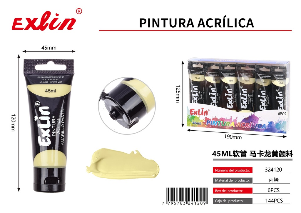 [324120] PINTURA acrílicos