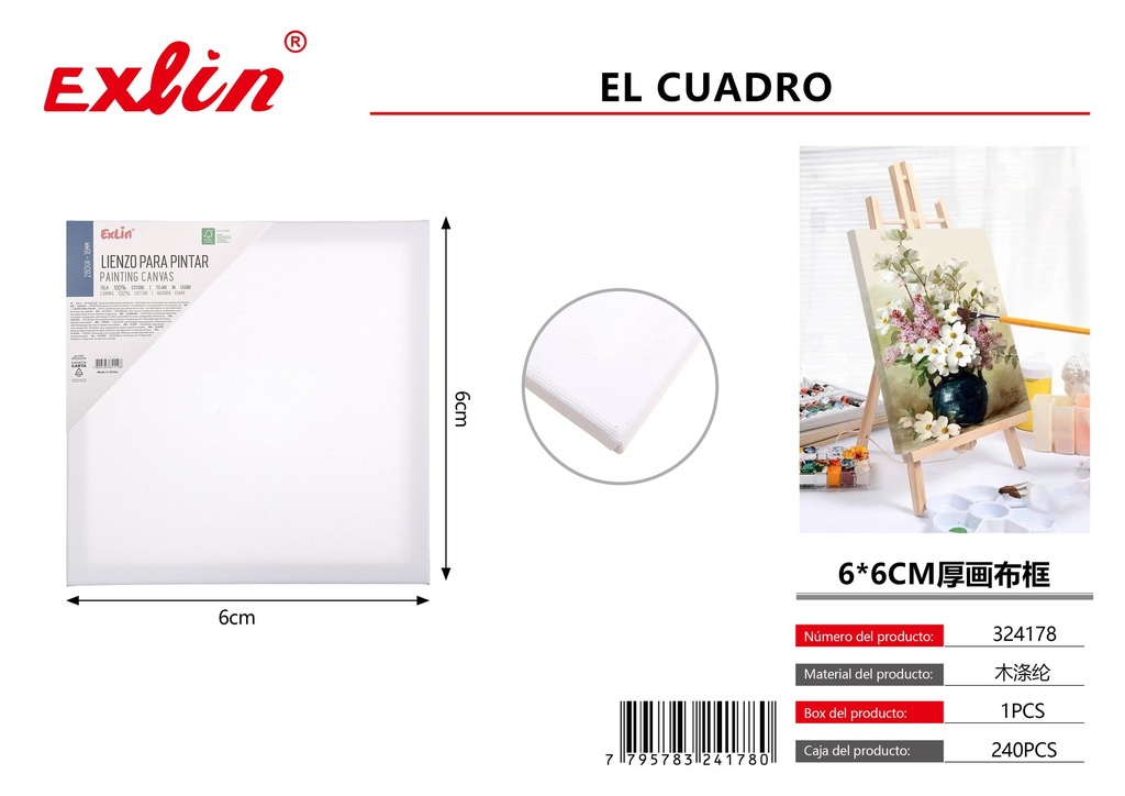 Canvas frame