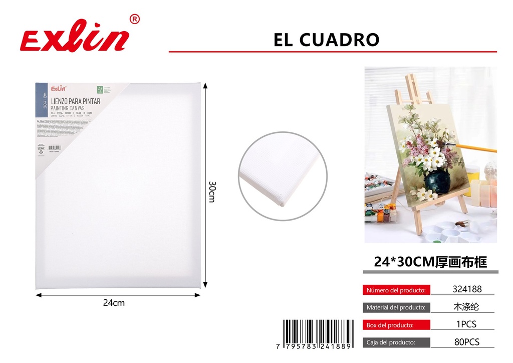 Canvas frame