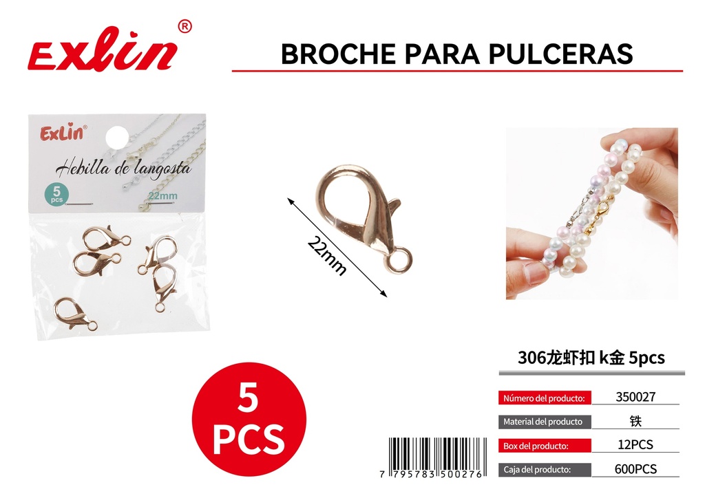 [350027] Broche para pulceras