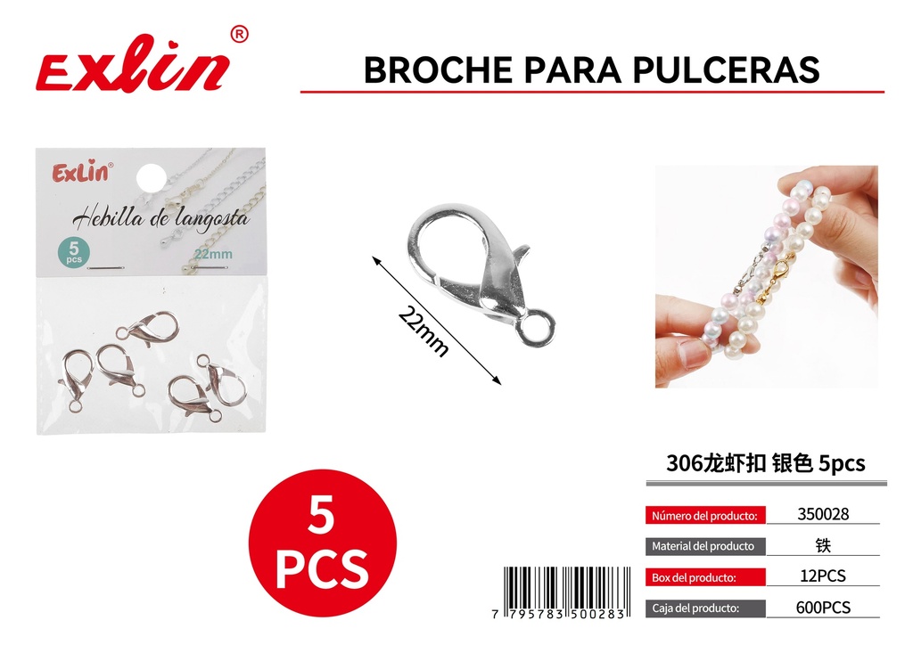 [350028] Broche para pulceras
