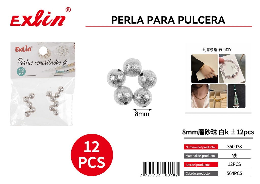 [350038] Perla para pulcera