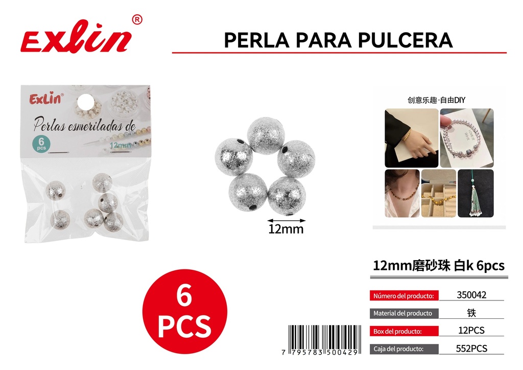 [350042] Perla para pulcera