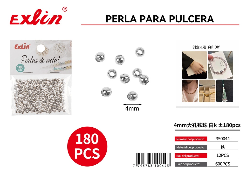 [350044] Perla para pulcera