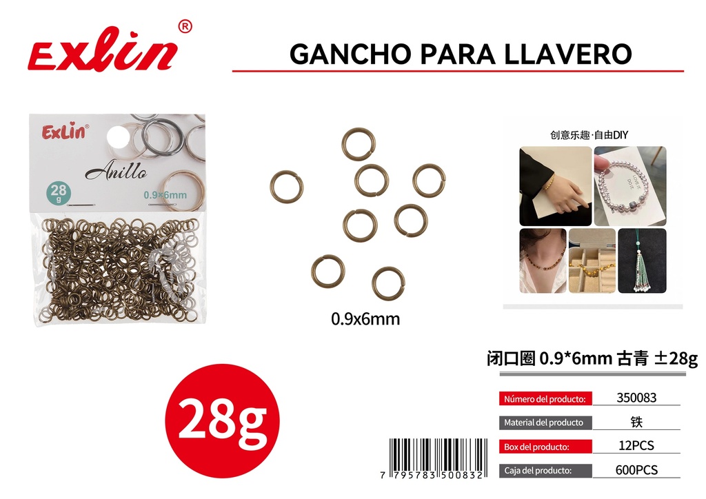 [350083] Gancho para llavero