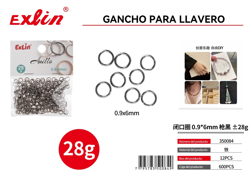 [350084] Gancho para llavero