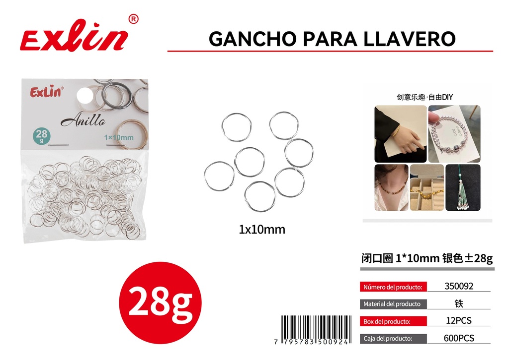 [350092] Gancho para llavero