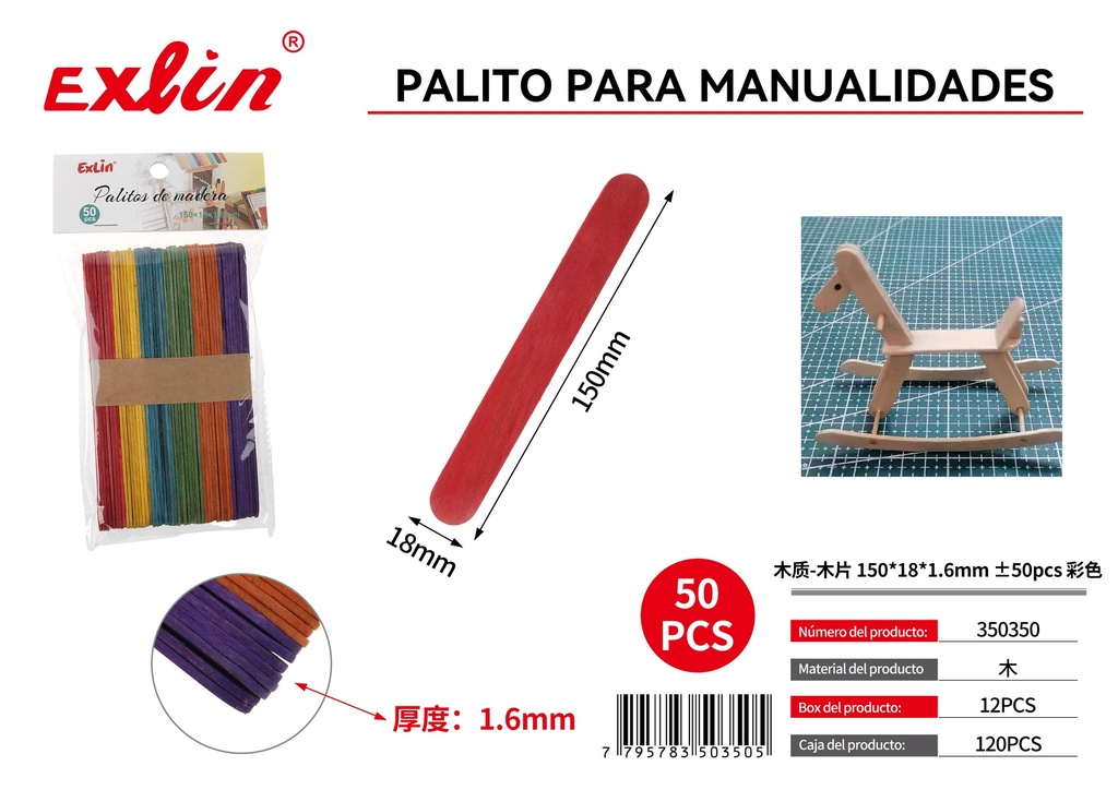 Palito para manualidades