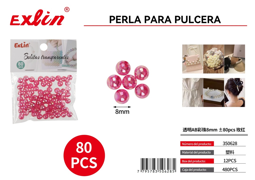 [350628] Perla para pulcera