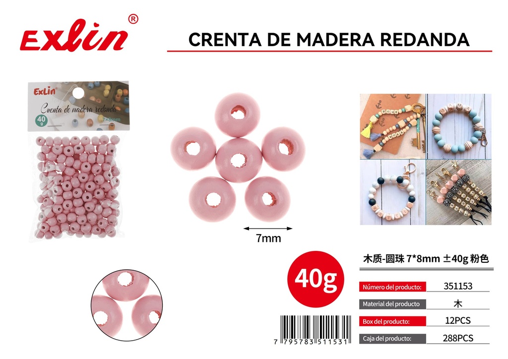 CUENTAS DE MADERA
