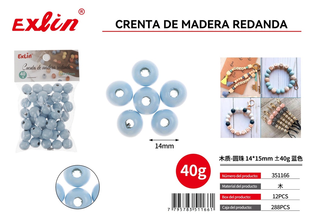 CUENTAS DE MADERA