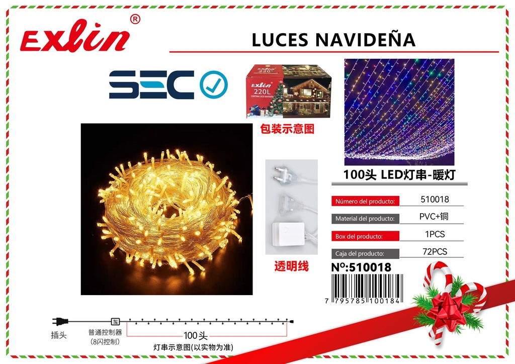 [510018] Luces navide?a