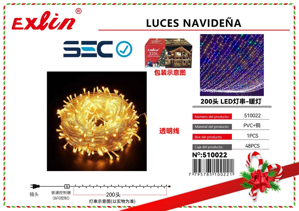 [510022] Christmas lights