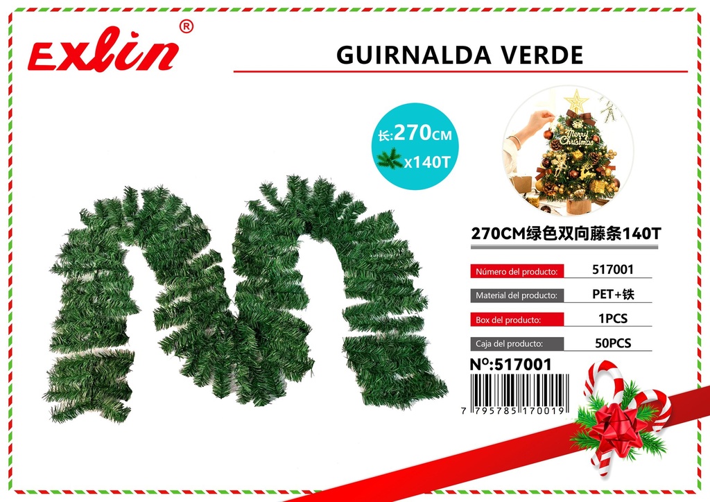 [517001] GREEN WREATH
