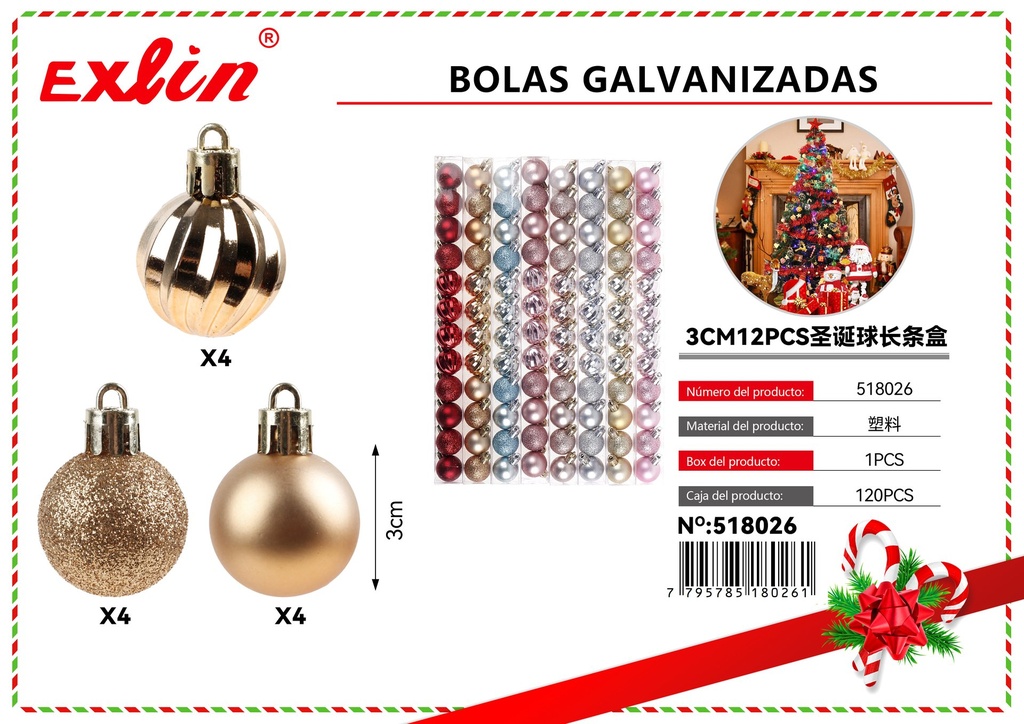 BOLAS GALVANIZADAS