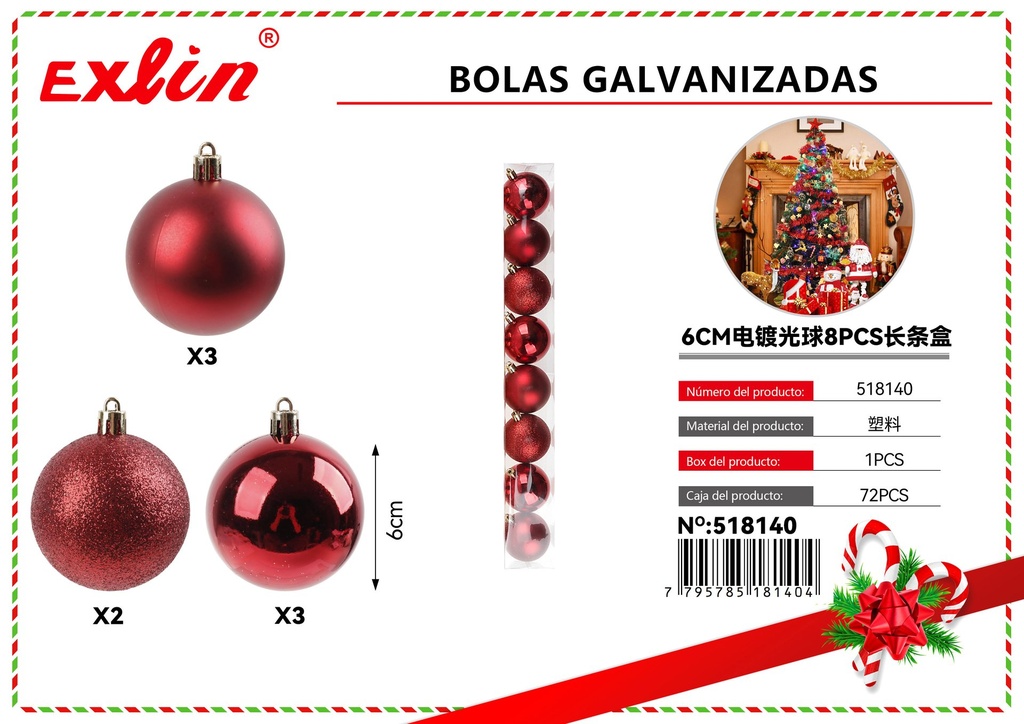 [518140] BOLAS GALVANIZADAS