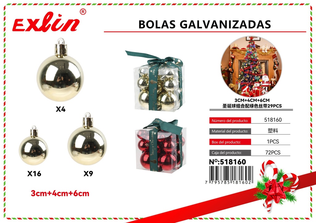 [518160] BOLAS GALVANIZADAS