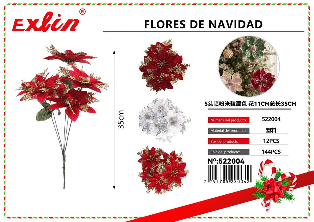 [522004] CHRISTMAS FLOWERS