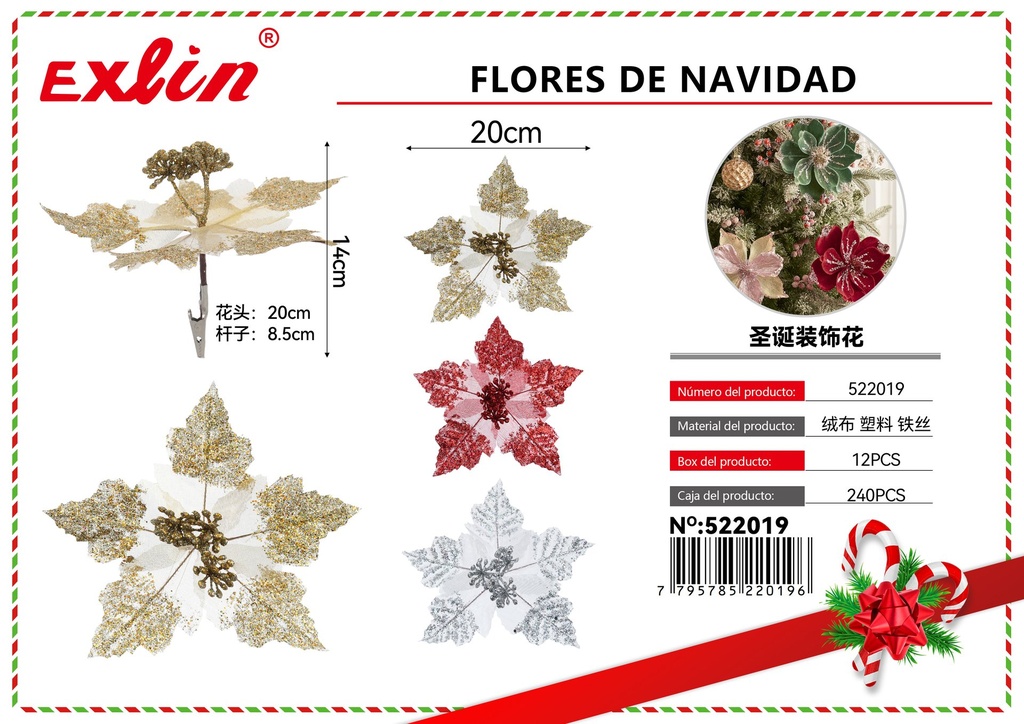 [522019] FLORES DE NAVIDAD