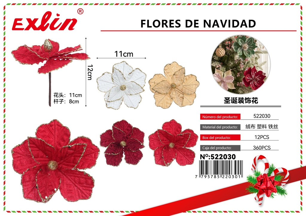 [522030] FLORES DE NAVIDAD