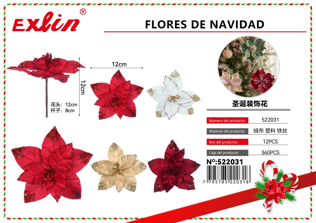 [522031] CHRISTMAS FLOWERS