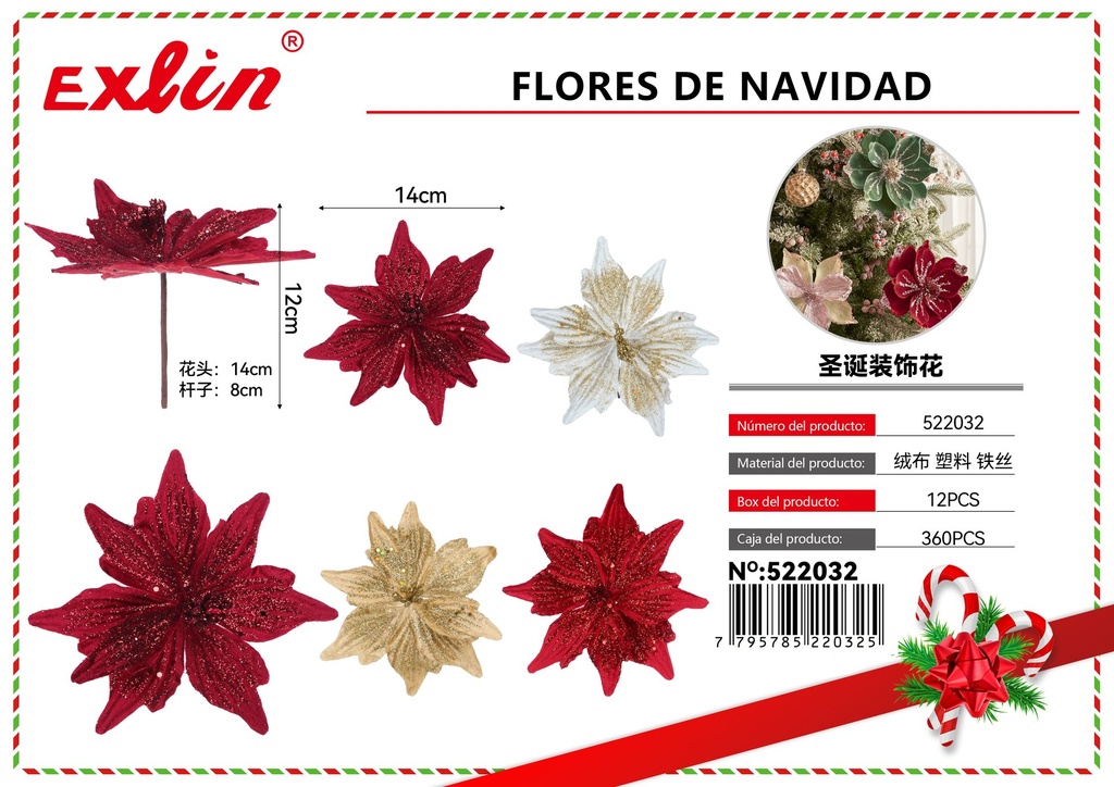 CHRISTMAS FLOWERS