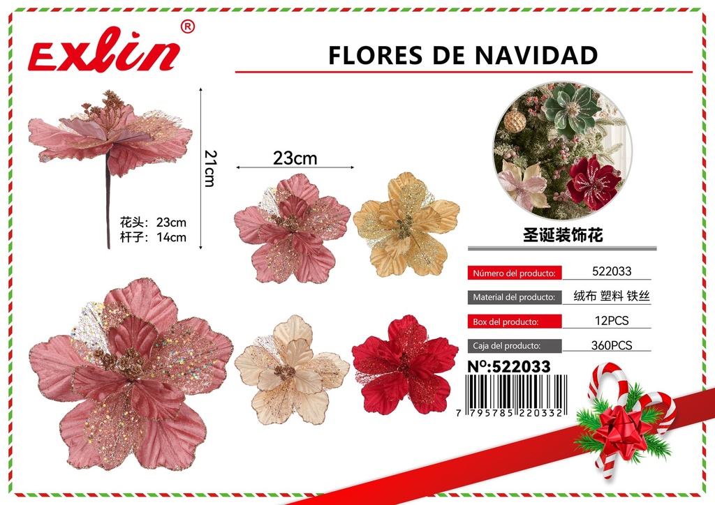 CHRISTMAS FLOWERS