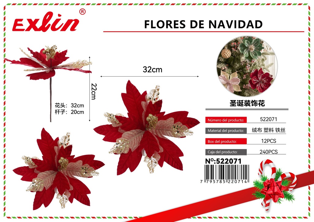 [522071] CHRISTMAS FLOWERS