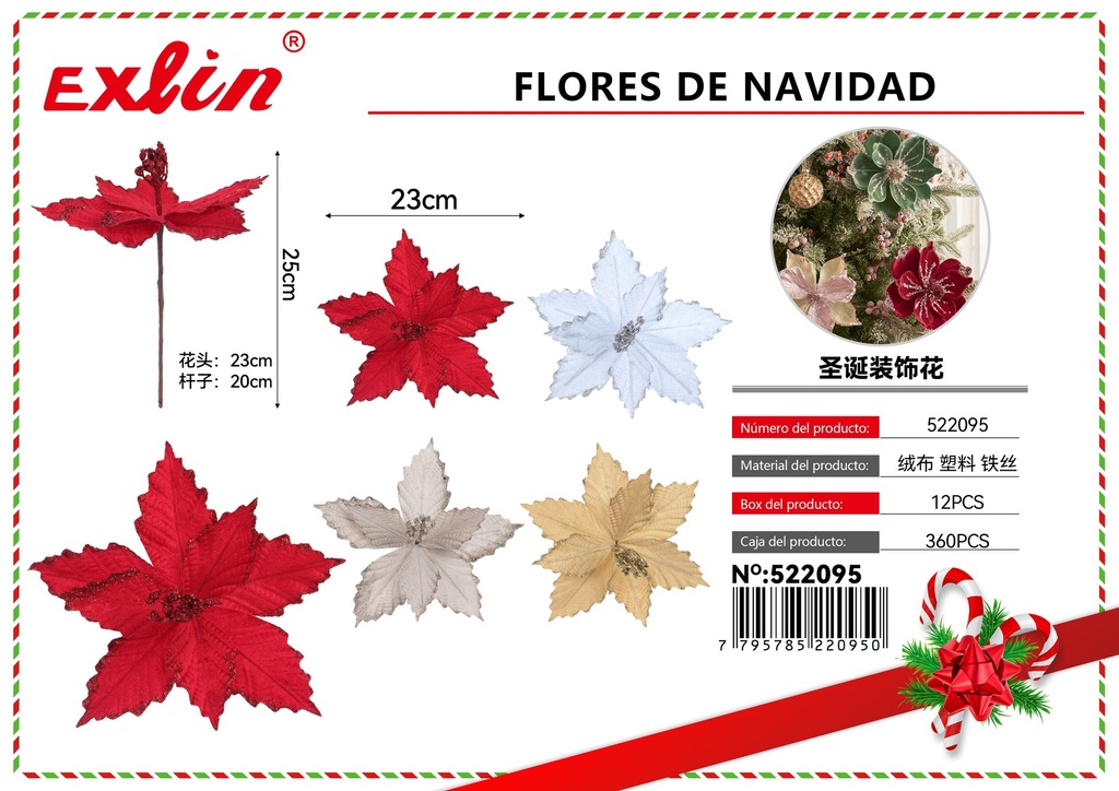 [522095] FLORES DE NAVIDAD