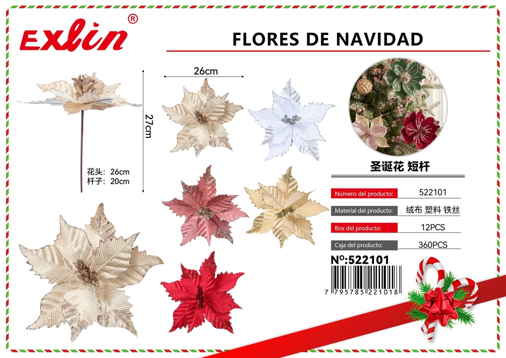 CHRISTMAS FLOWERS