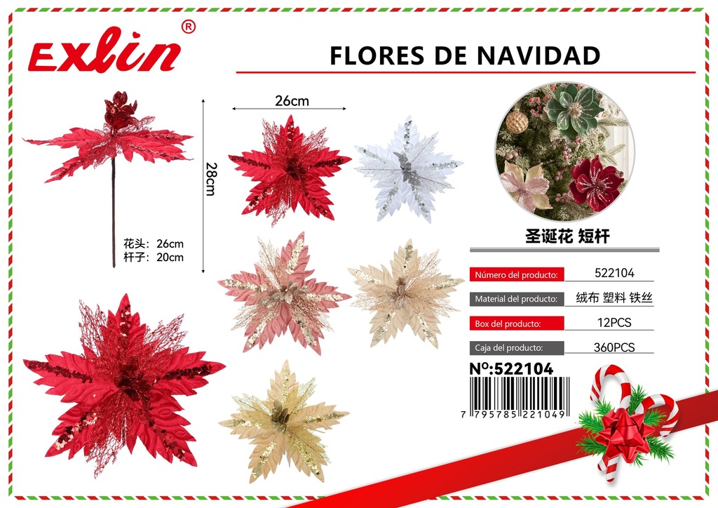 CHRISTMAS FLOWERS