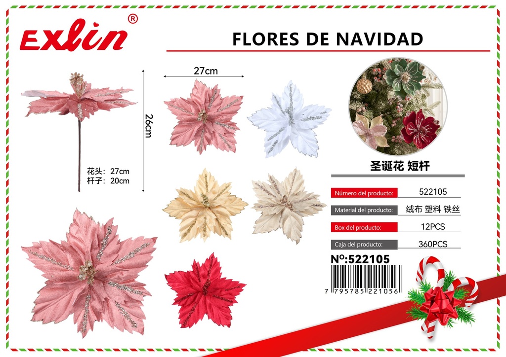 CHRISTMAS FLOWERS