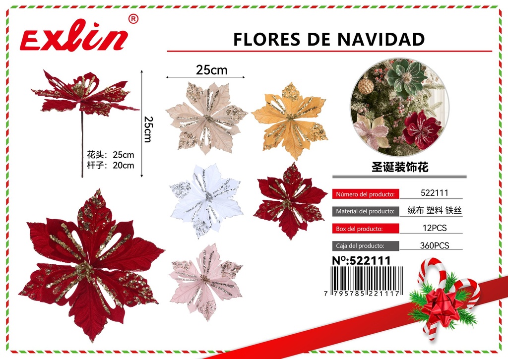 [522111] FLORES DE NAVIDAD