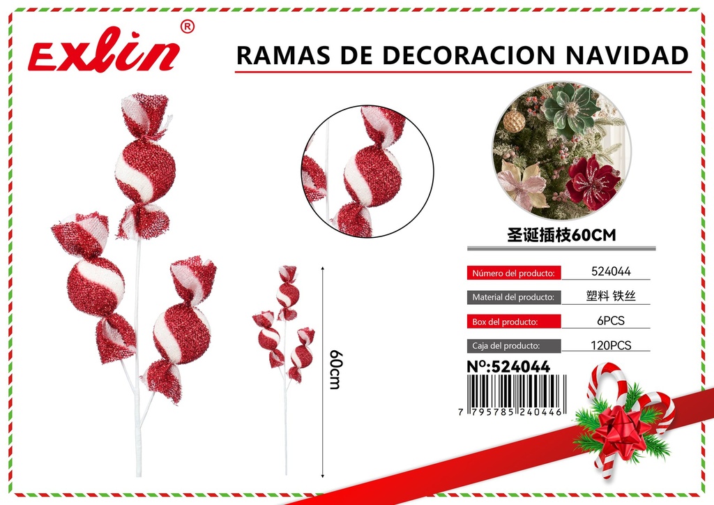 [524044] RAMAS DE DECORACION NAVIDAD