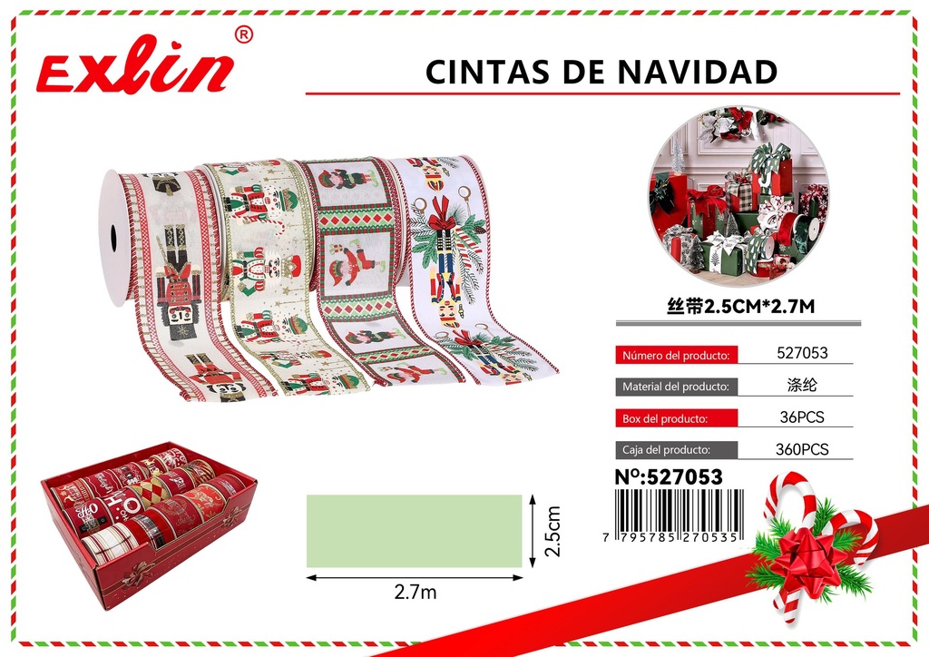 CHRISTMAS RIBBONS