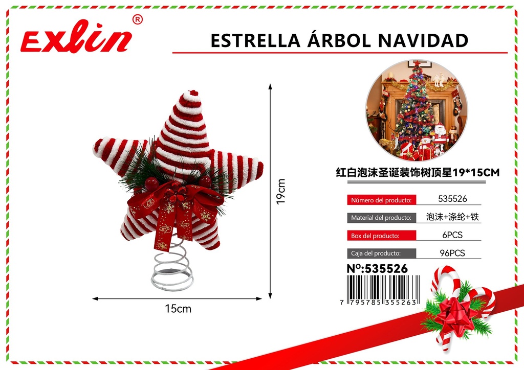 ESTRELLA áRBOL NAVIDAD