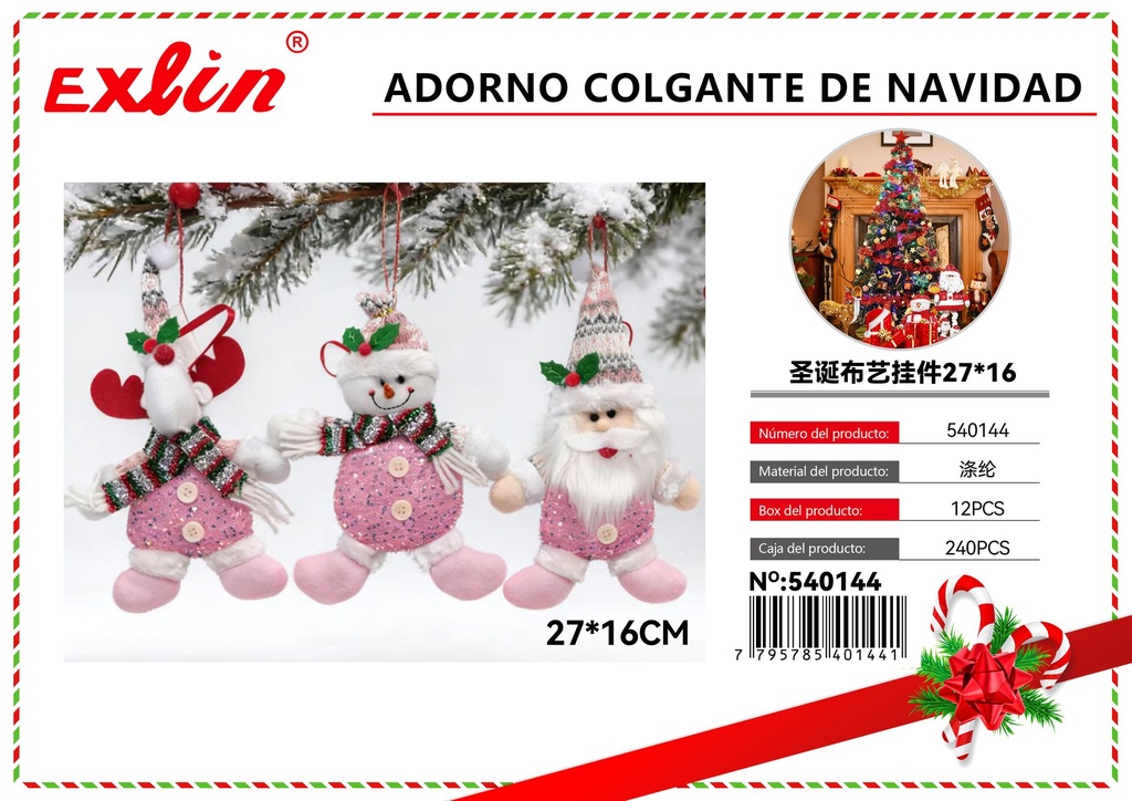[540144] ADORNO COLGANTE DE NAVIDAD